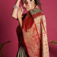 Grey Soft Kanjivaram Silk Saree