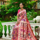 Pink Banarasi Soft Silk Paithani Saree