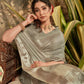 Green Maheshwari Tissue Silk Weaving Saree
