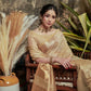 Golden Maheshwari Tissue Silk Weaving Saree