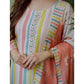 Muslin Silk Embrodery Kurti Dupatta Set
