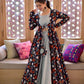 Black Fancy Jaipuri Neck Design Work Shurg