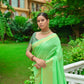 Green Premium Chanderi Silk Saree