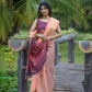 Pink Premium Chanderi Silk Saree With Unique Meena Weaves